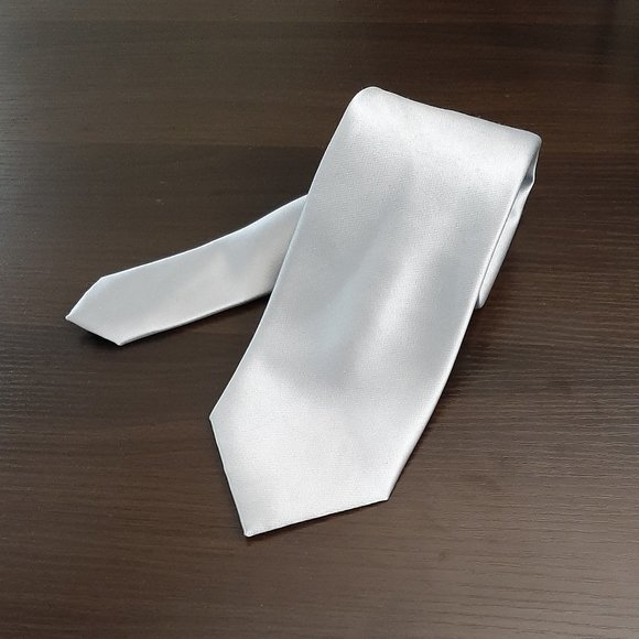 Le Chateau Silver Tie - Picture 1 of 3